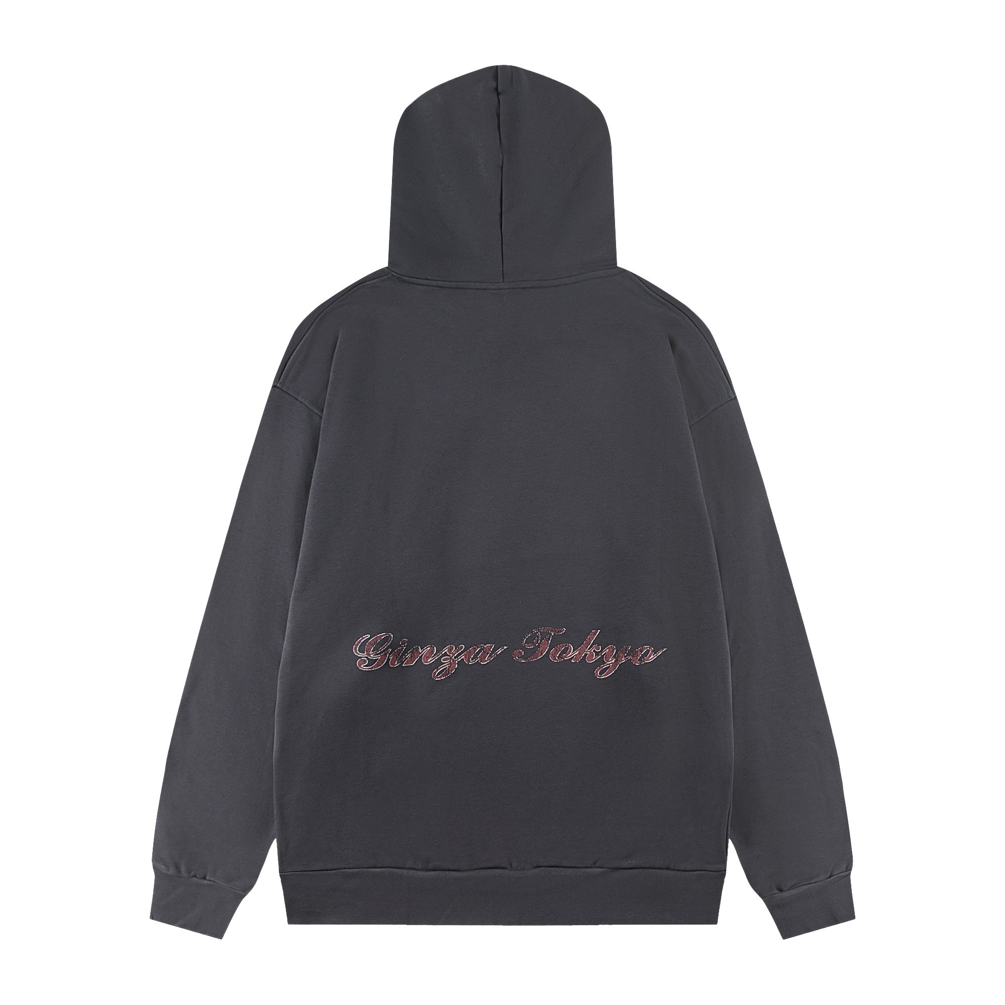 Balenciaga Ginza Tokyo Hoodie Black vista 2