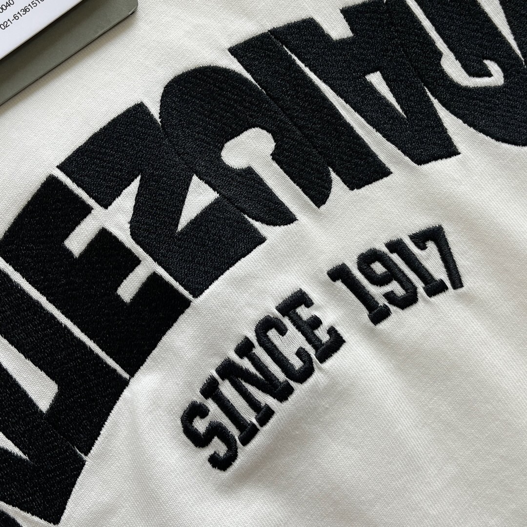 Balenciaga Back Flip Oversized Tee White Hombre vista 5