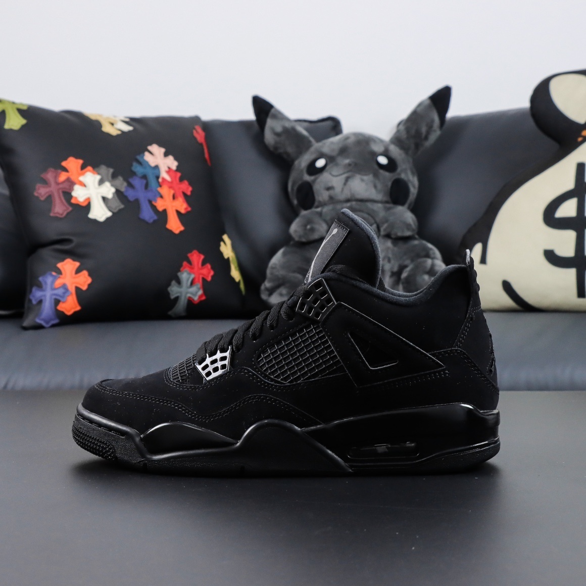 Jordan 4 Retro Black Cat 2020 vista 3