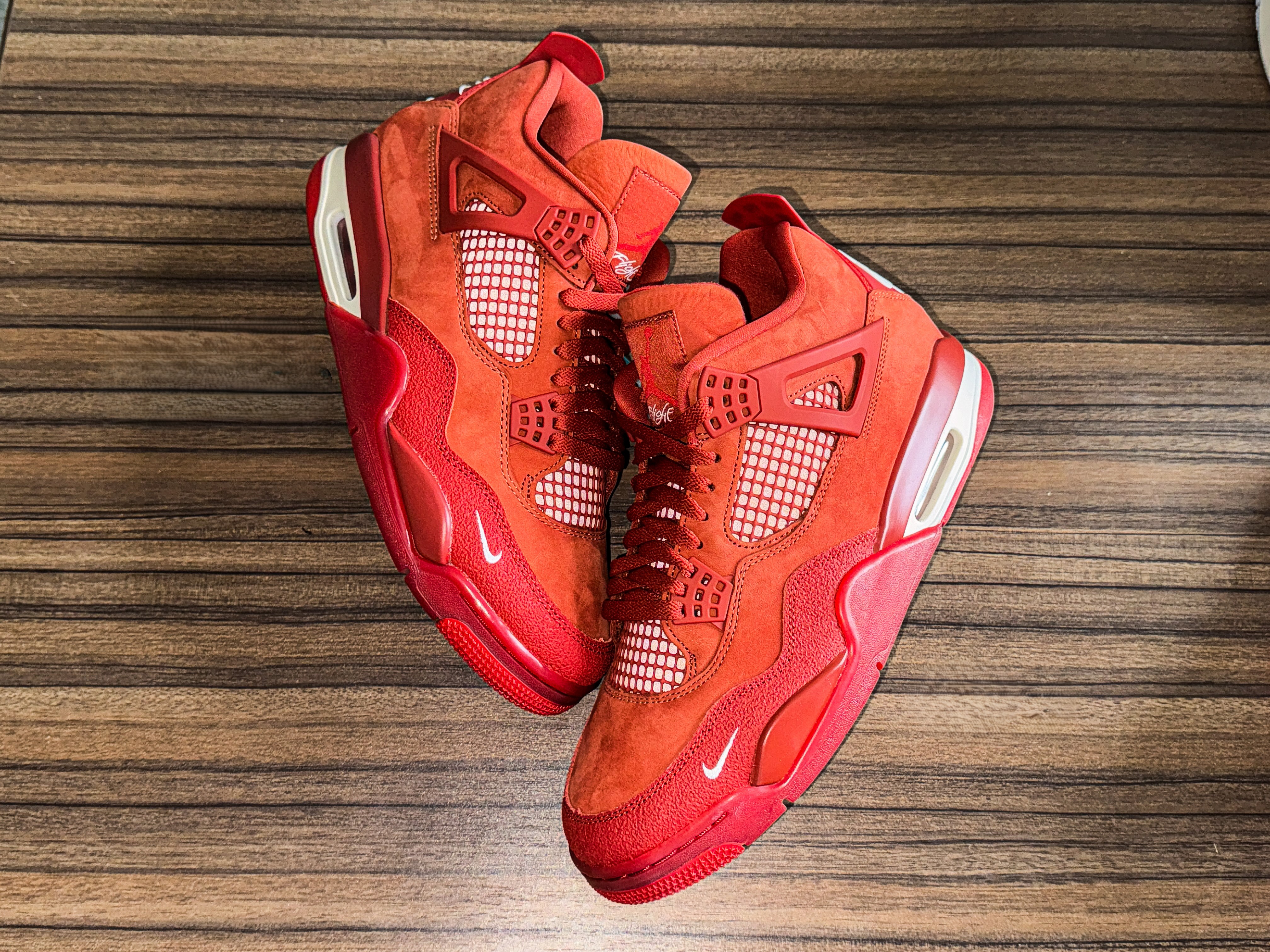 Air Jordan 4 Retro OG SP Nigel Sylvester Brick by Brick vista 4