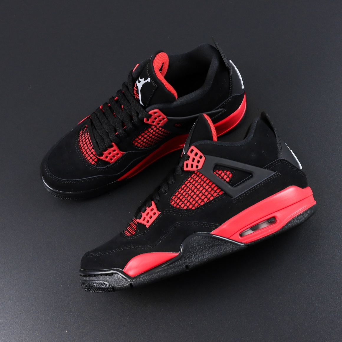 Air Jordan 4 Retro Thunder Red vista 2