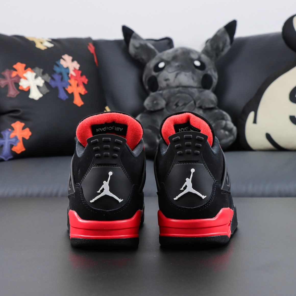 Air Jordan 4 Retro Thunder Red vista 6