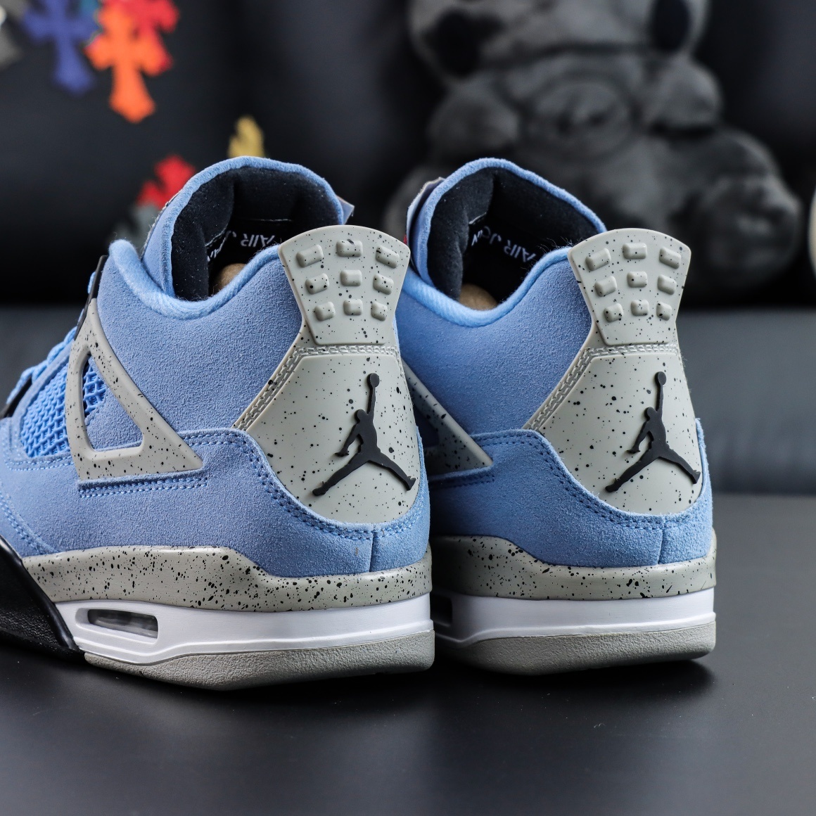 Air Jordan 4 Retro University Blue vista 4