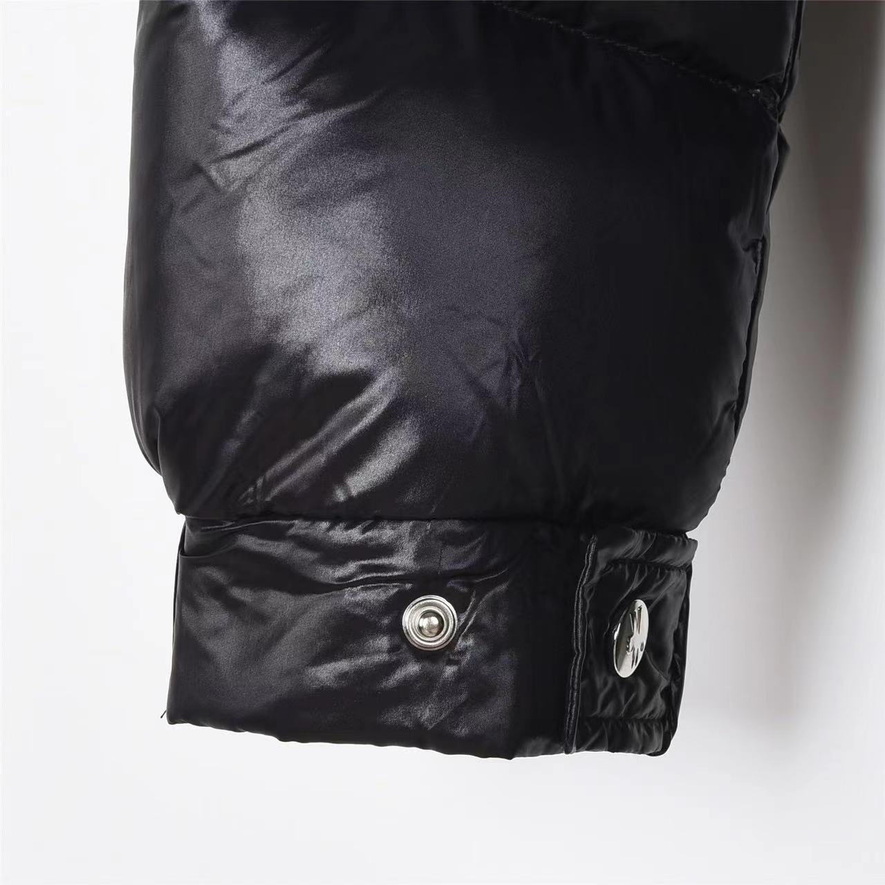 Black Hanoverian Hooded Square-Quilted DownJacket vista 6