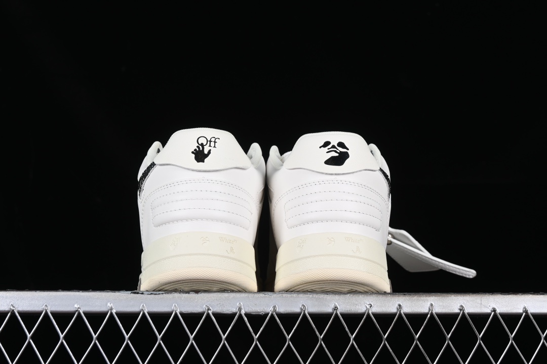 Off-White Out Of Office Low Tops White Black vista 5