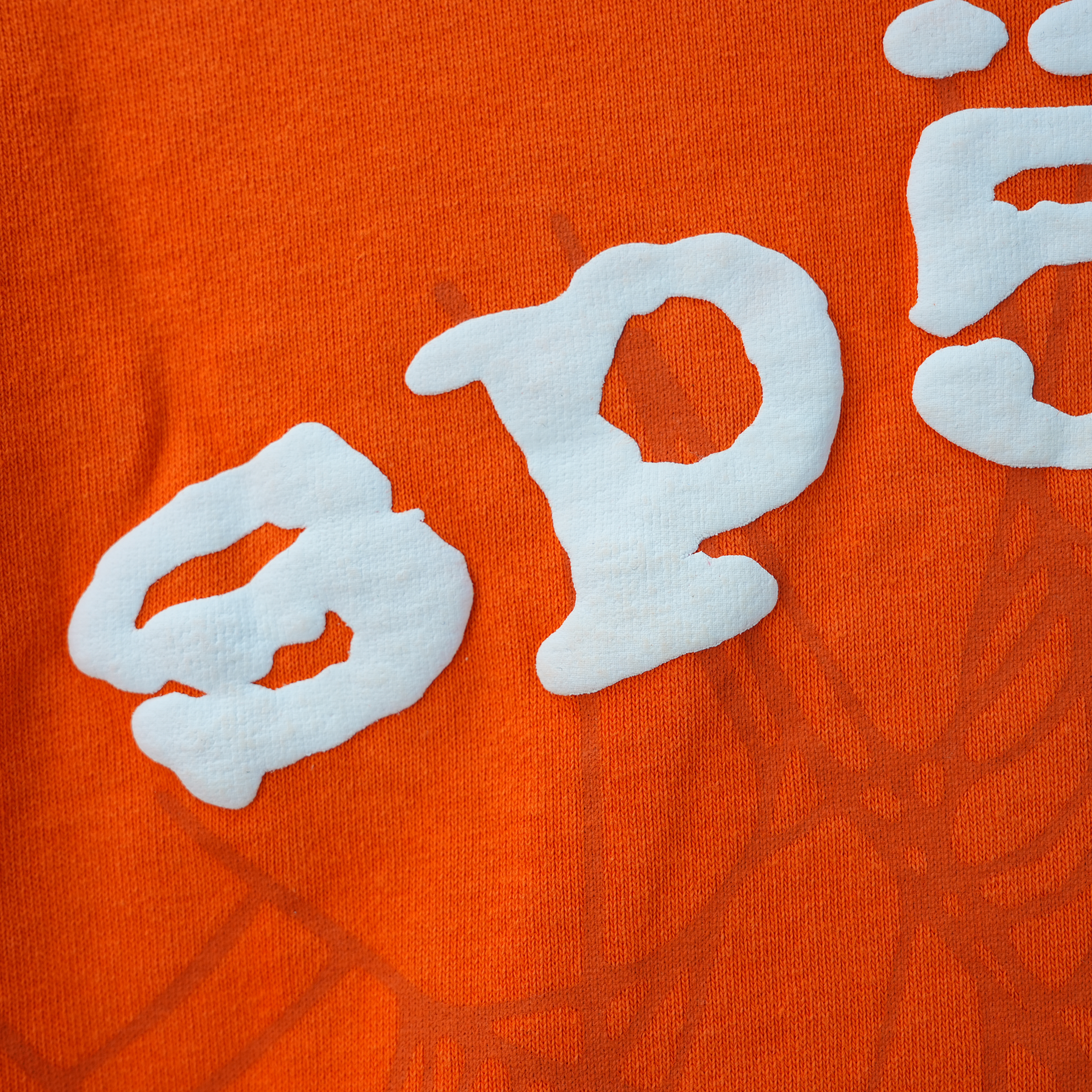 Sp5der Legacy Hoodie "Orange" vista 3