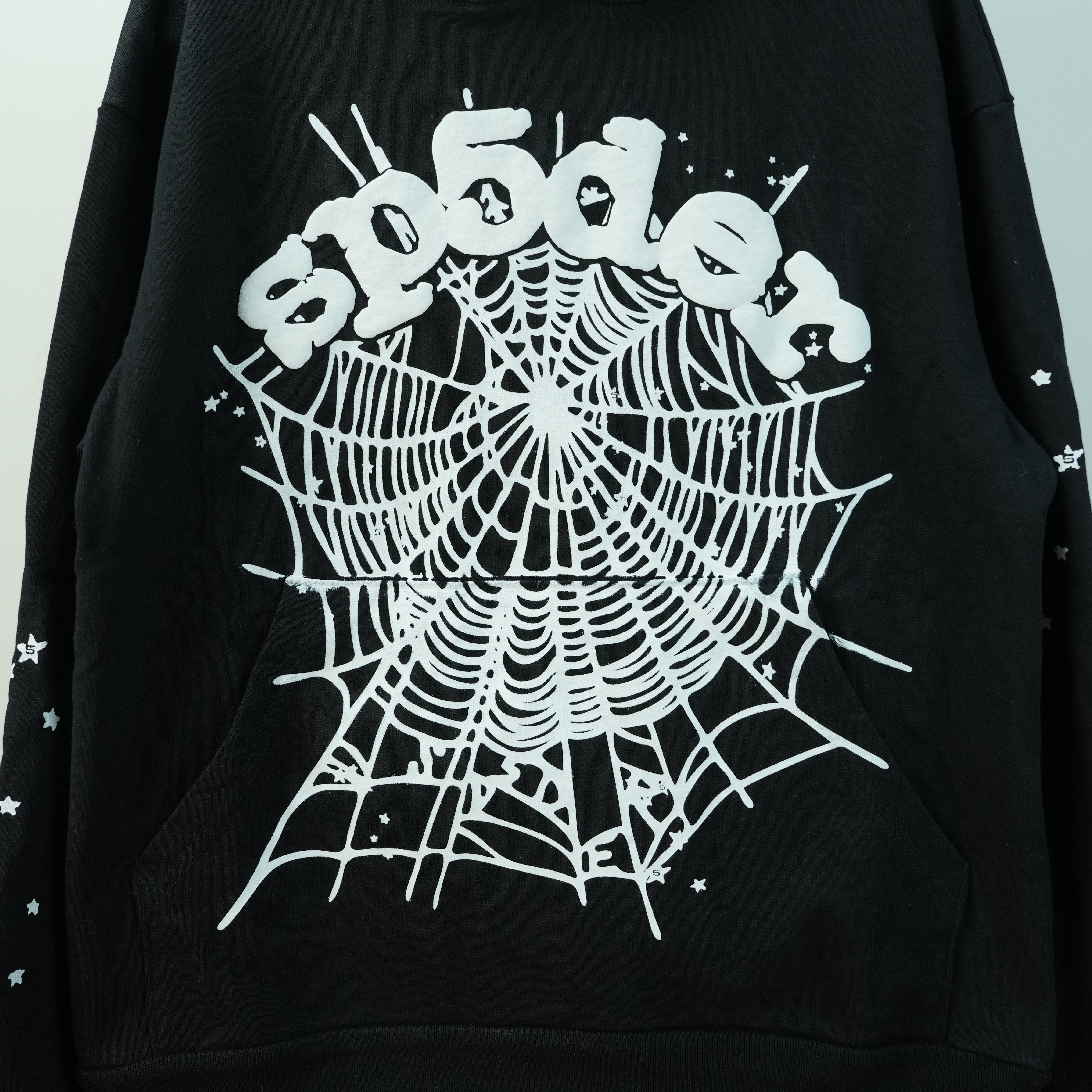 Sp5der Hoodie OG Web "Black" vista 3