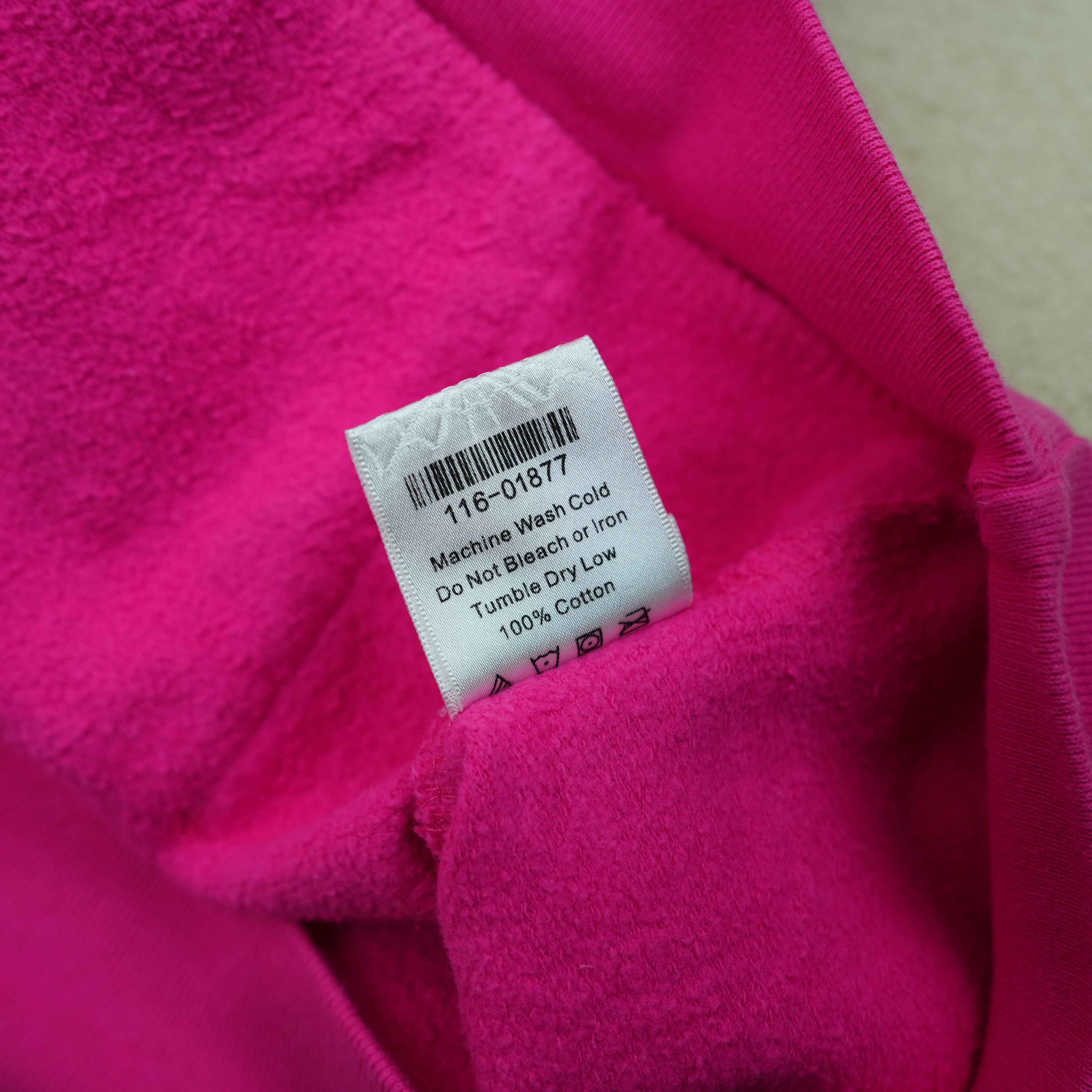 Sp5der P*NK V2 Hoodie "Pink" vista 7