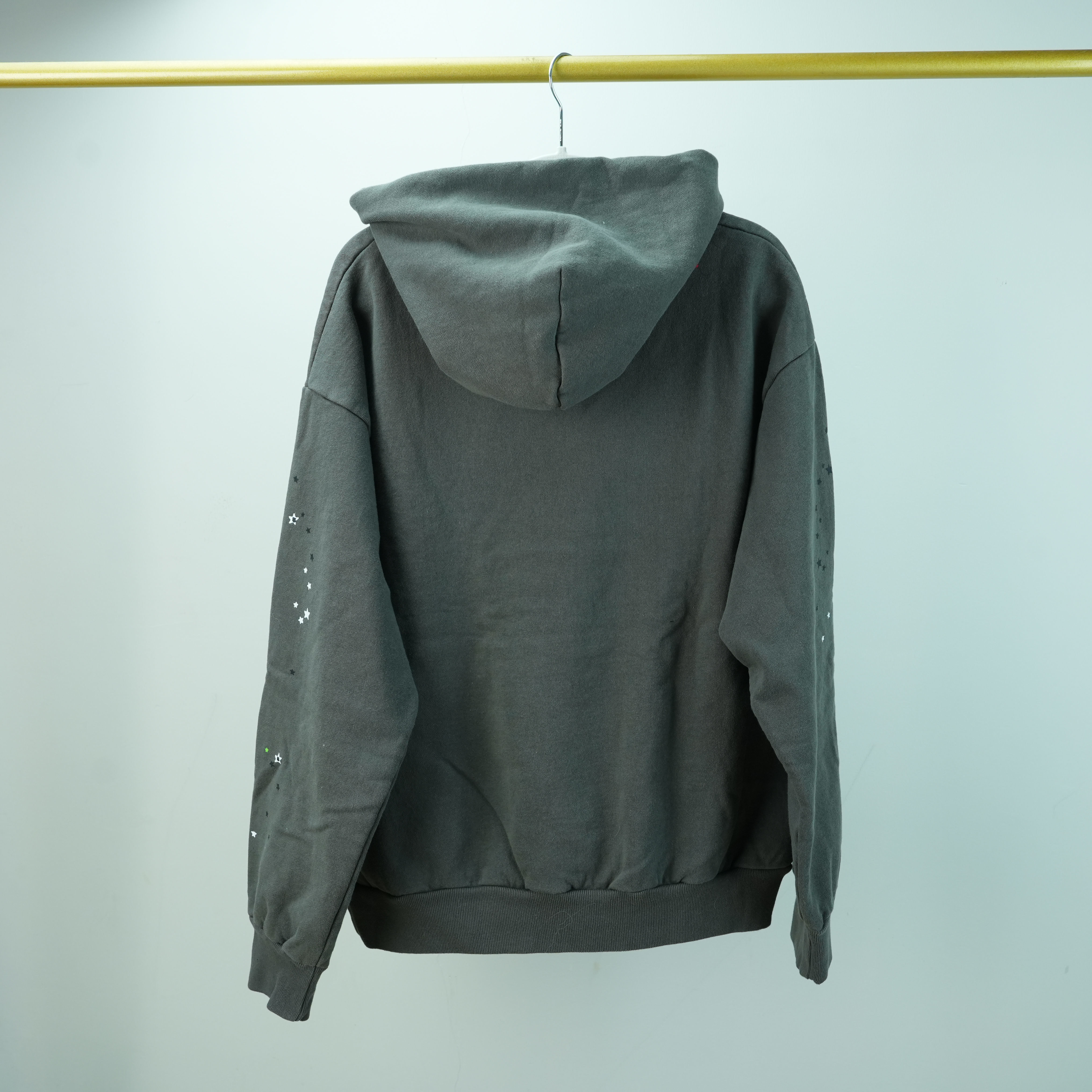 SP5DER Hoodie Punk V2 Slate Grey vista 6