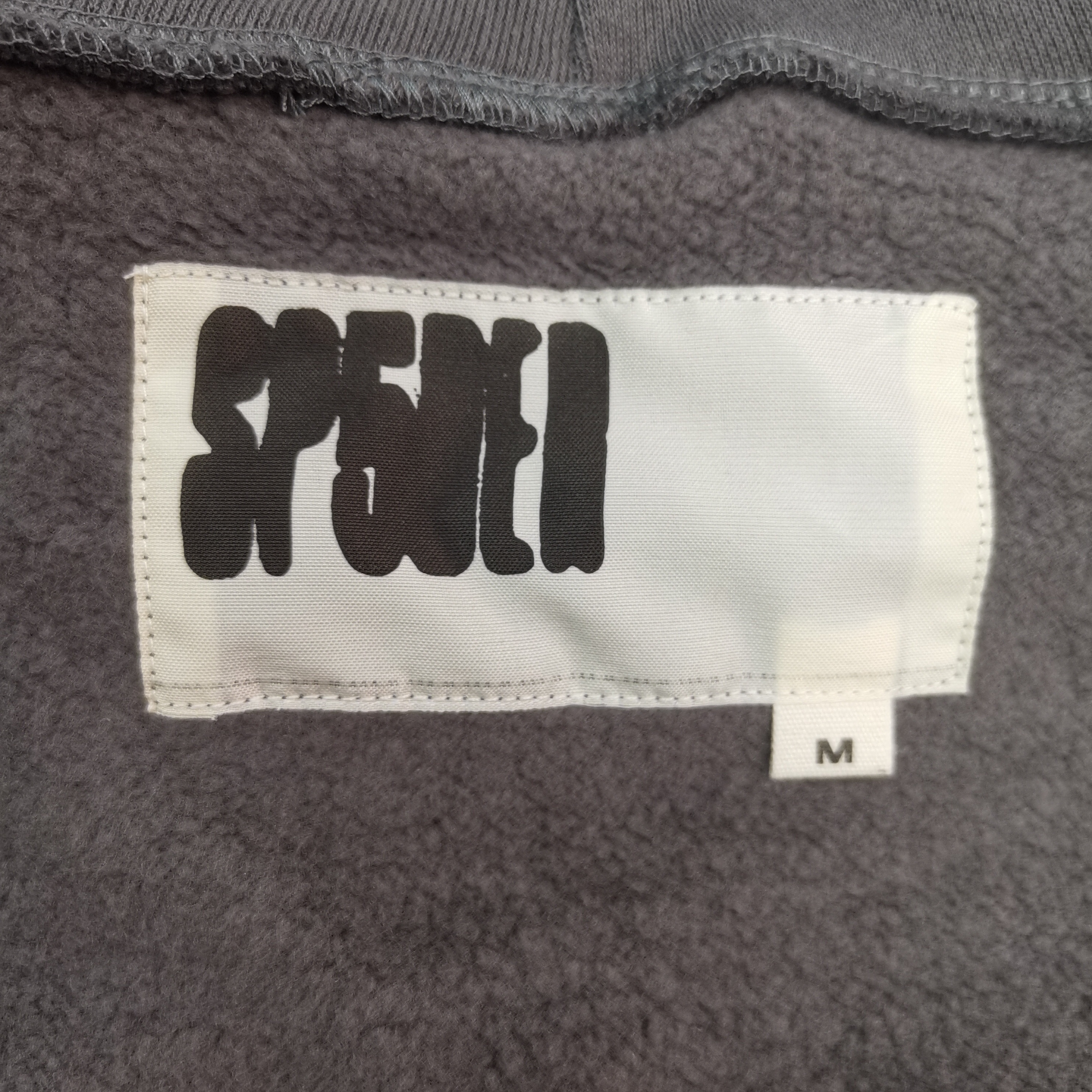 SP5DER Hoodie Punk V2 Slate Grey vista 8