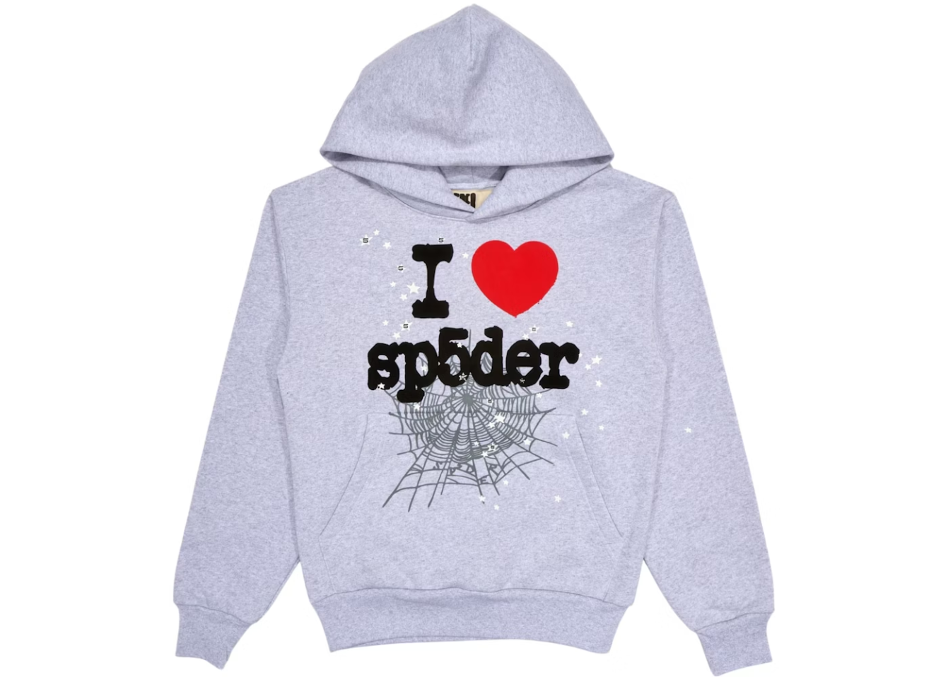 Sp5der Souvenir Hoodie "Heather Grey"