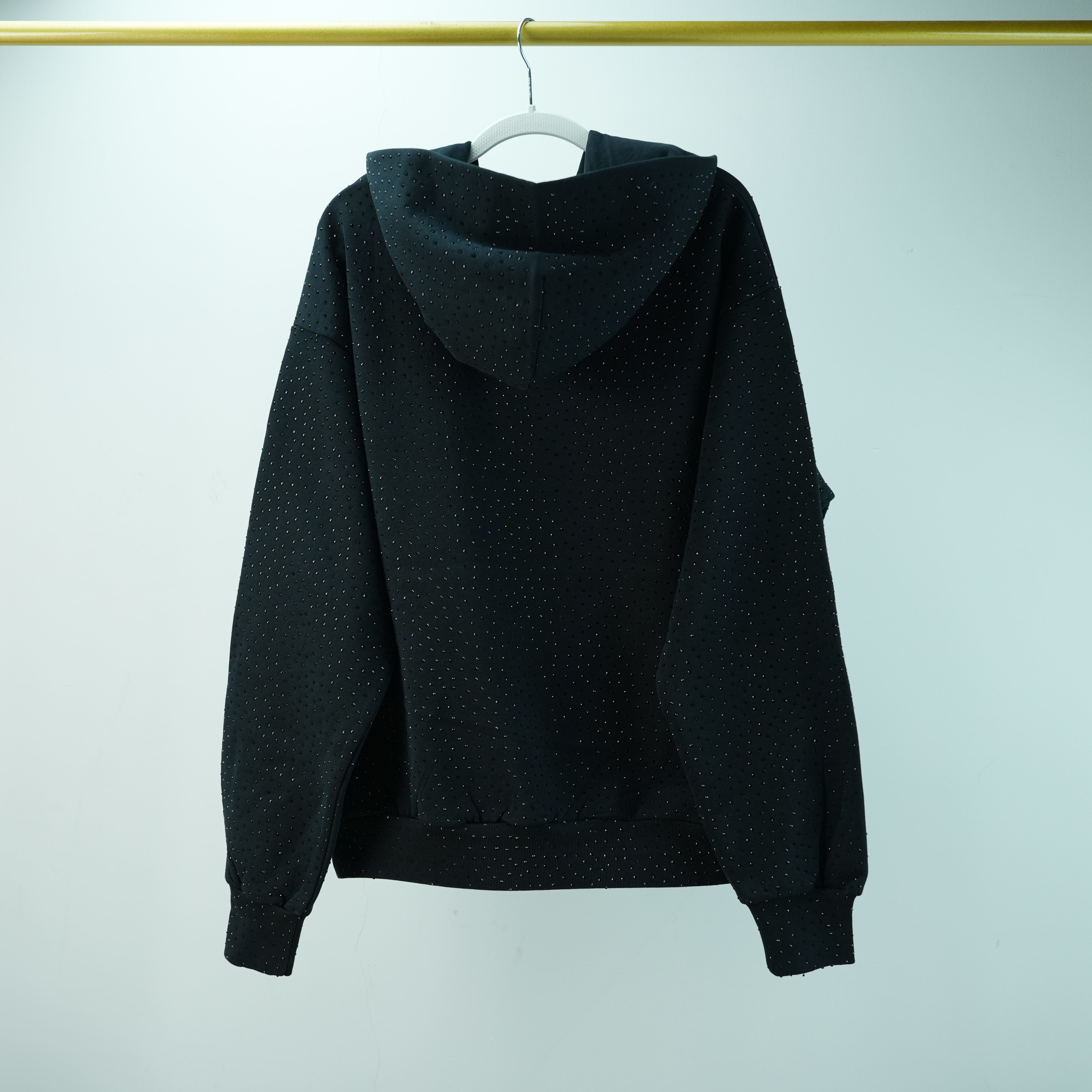 Sp5der VVS Hoodie "Black" vista 7