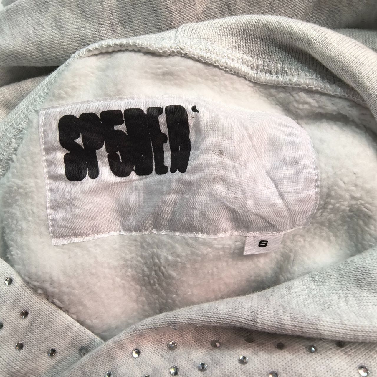 Sp5der VVS Hoodie "Grey" vista 7