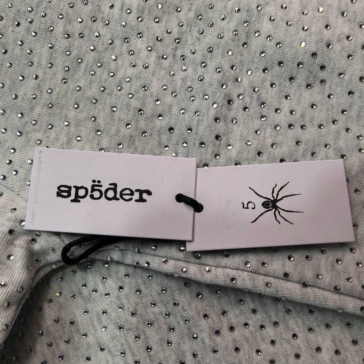 Sp5der VVS Hoodie "Grey" vista 8