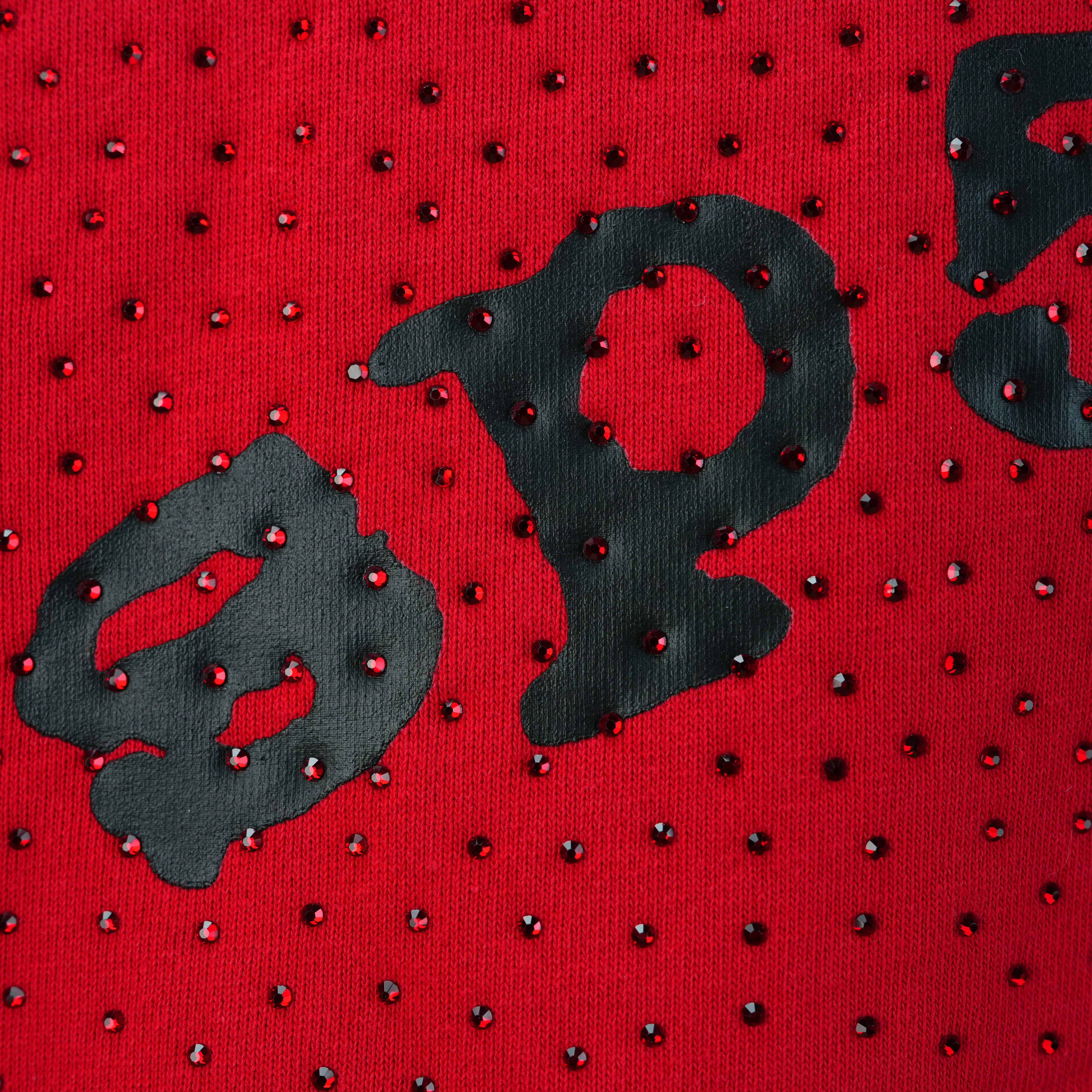 Sp5der VVS Hoodie "Red" vista 4