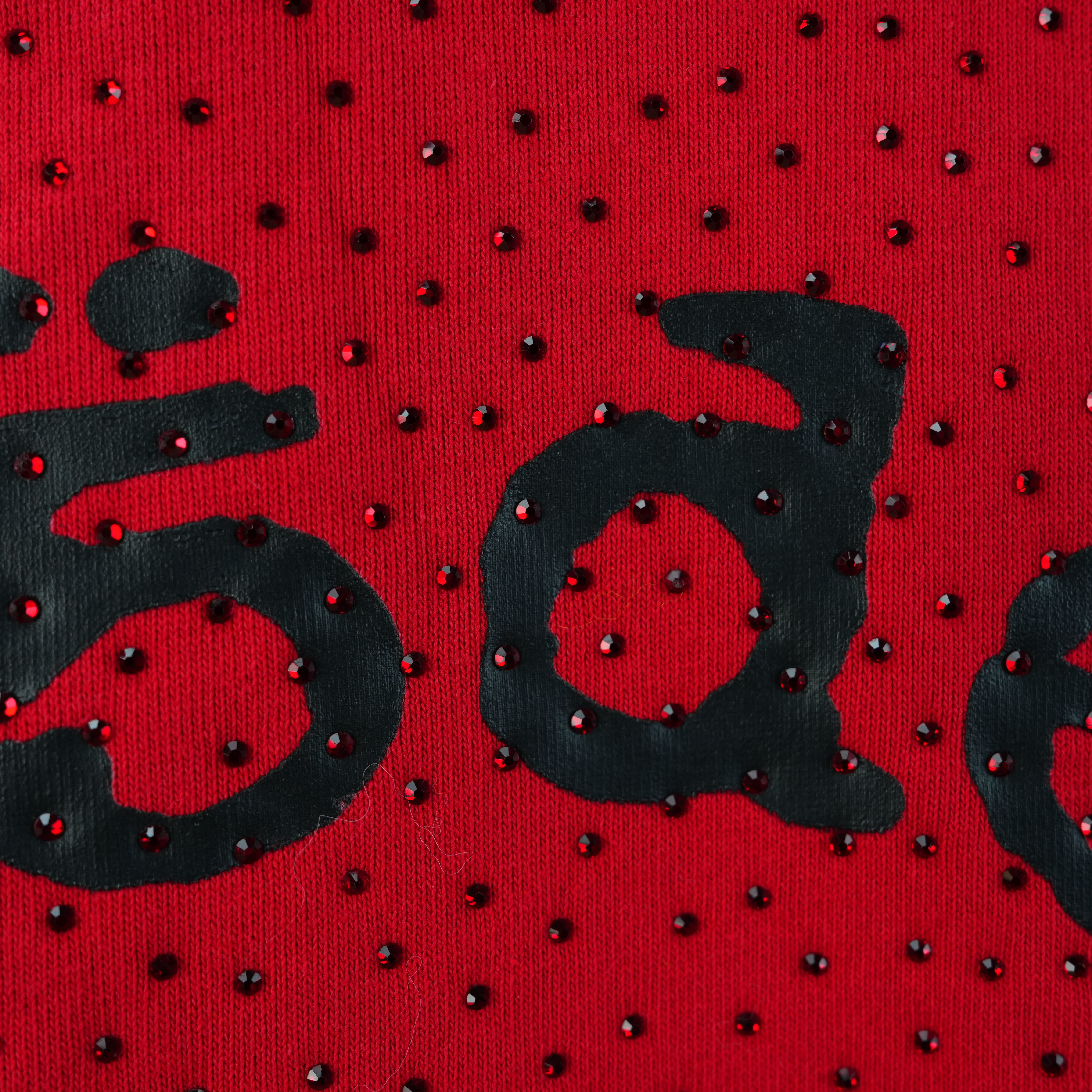 Sp5der VVS Hoodie "Red" vista 5
