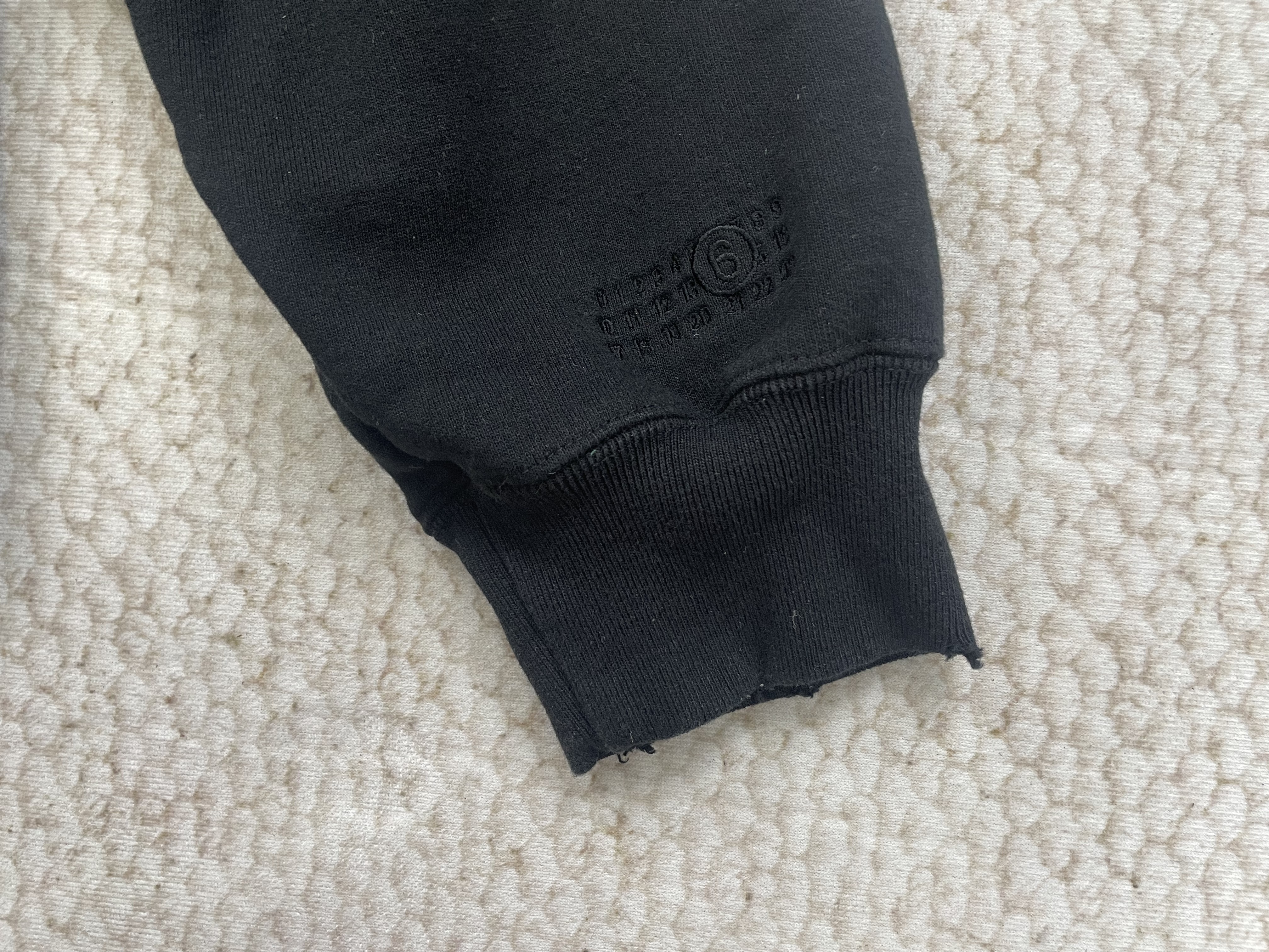 Supreme MM6 Maison Margiela Zip Up Black vista 6
