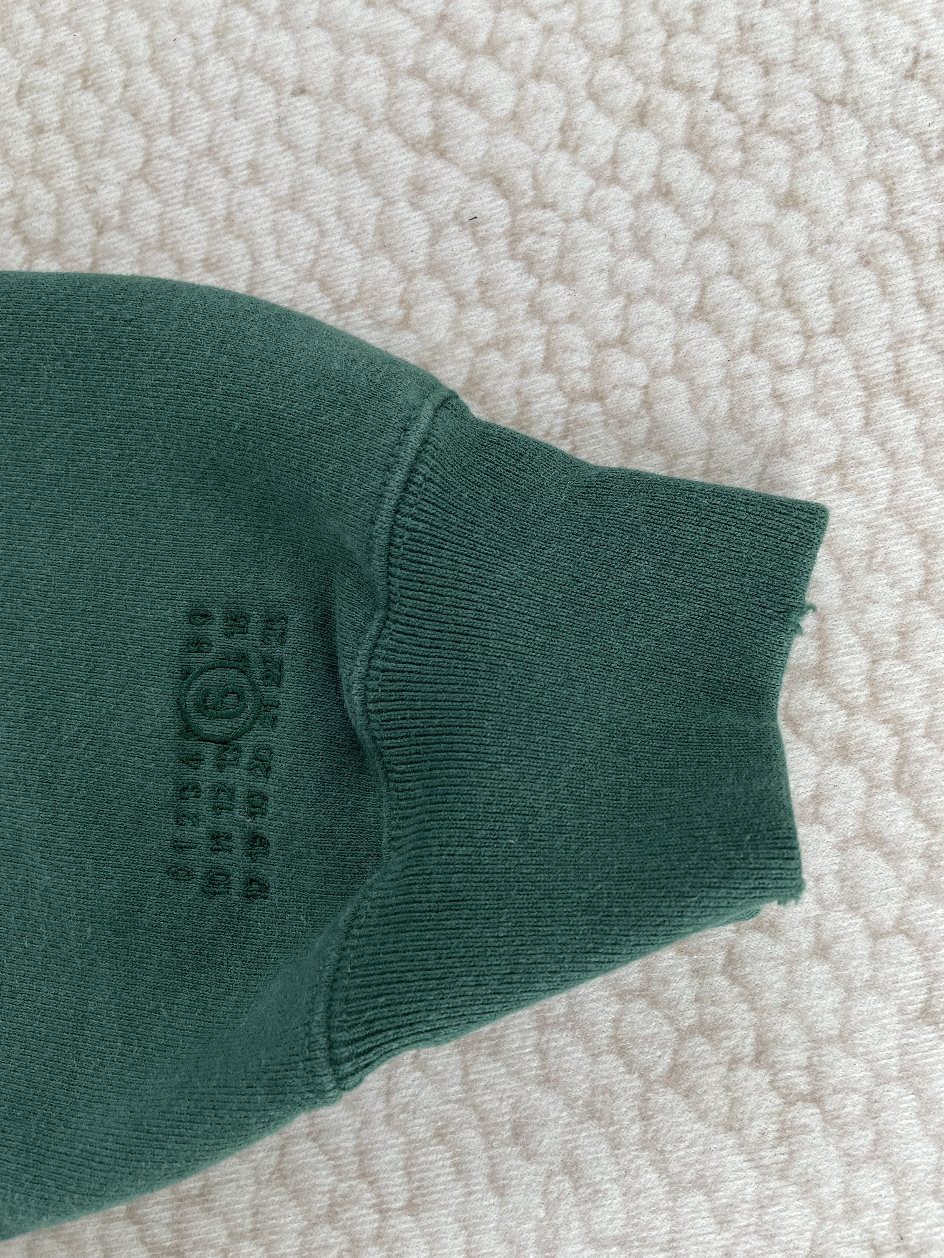 Supreme MM6 Maison Margiela Zip Up Green vista 5
