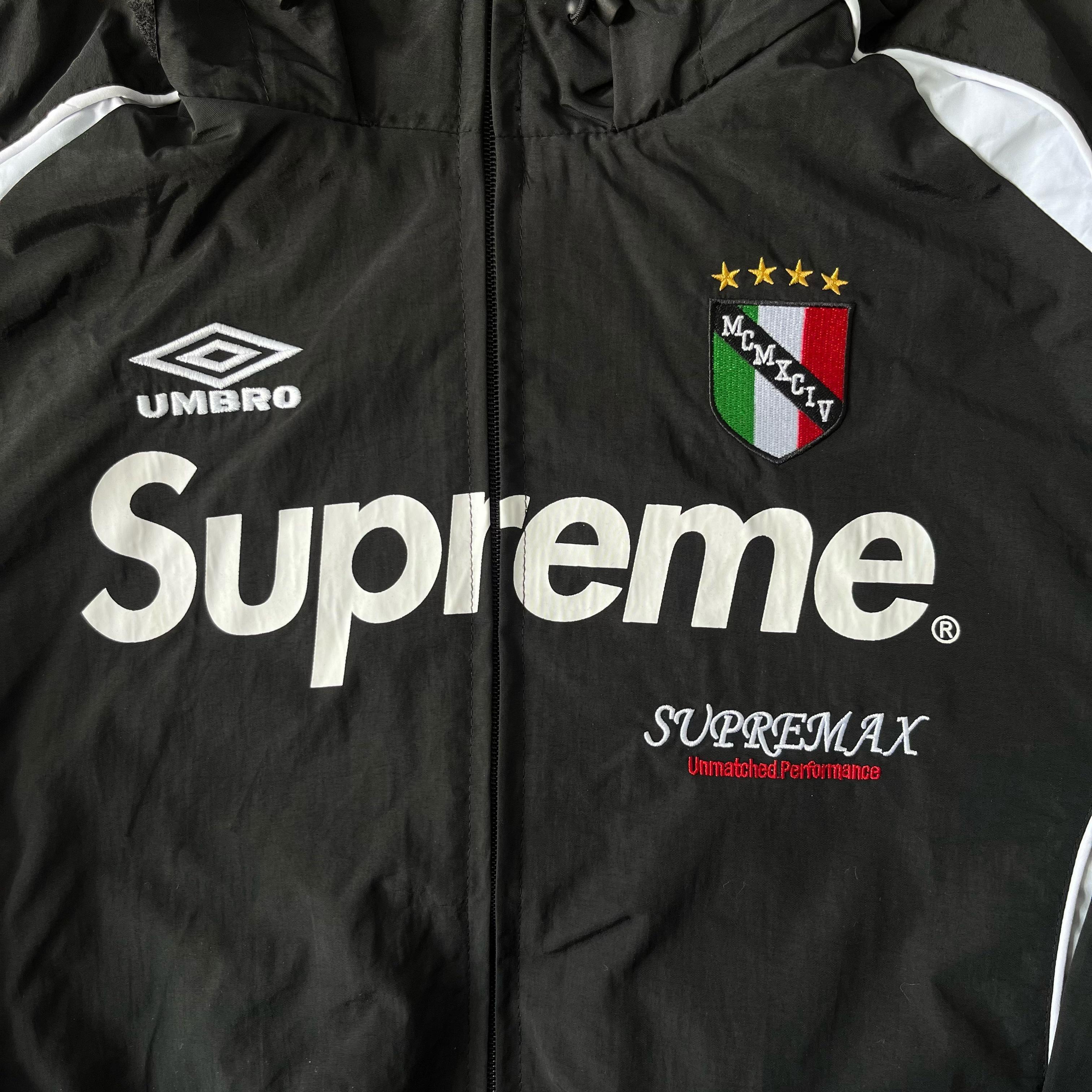 Supreme Umbro Track Jacket Black vista 3