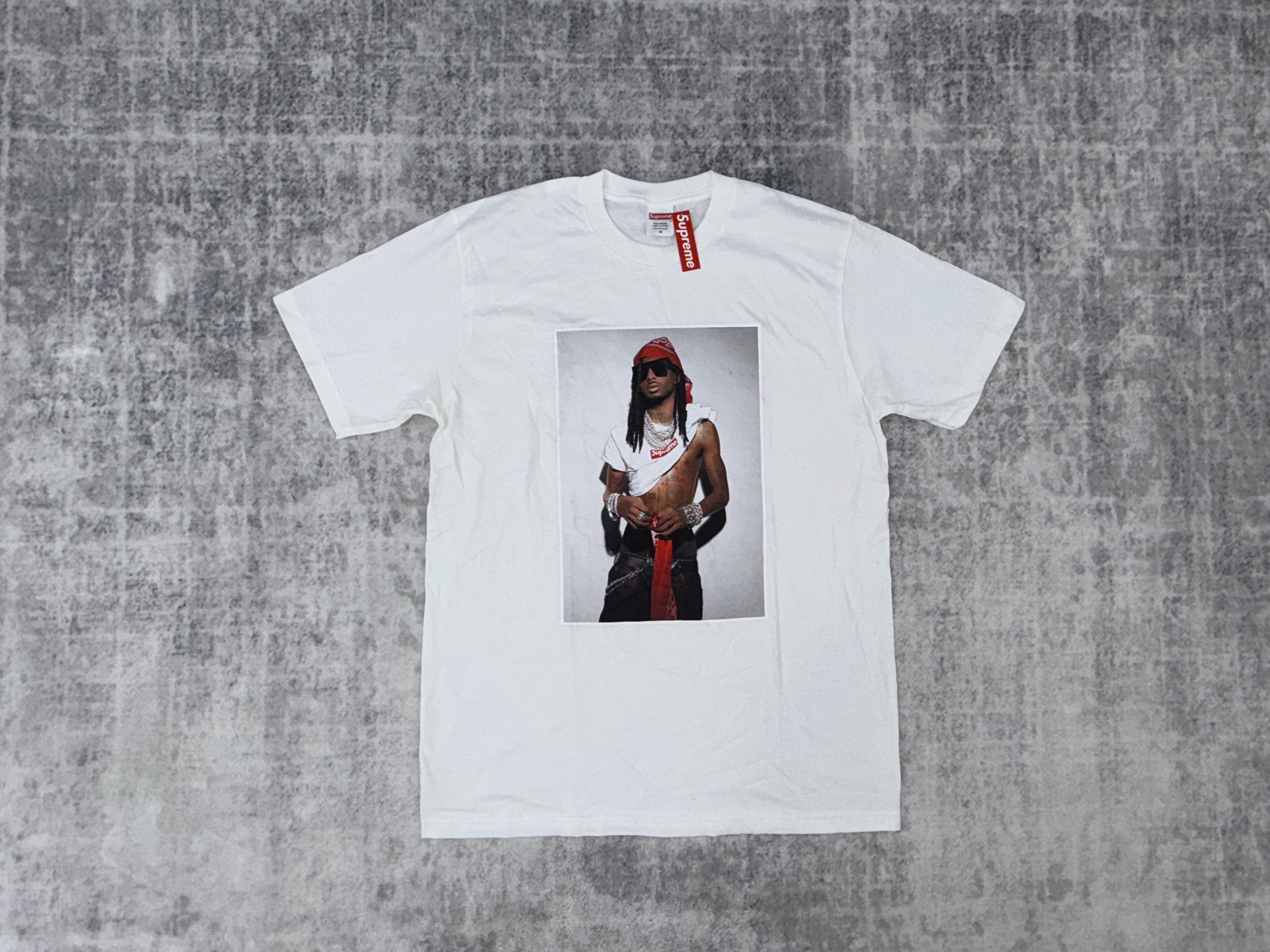 Supreme Playboi Carti Tee White vista 2