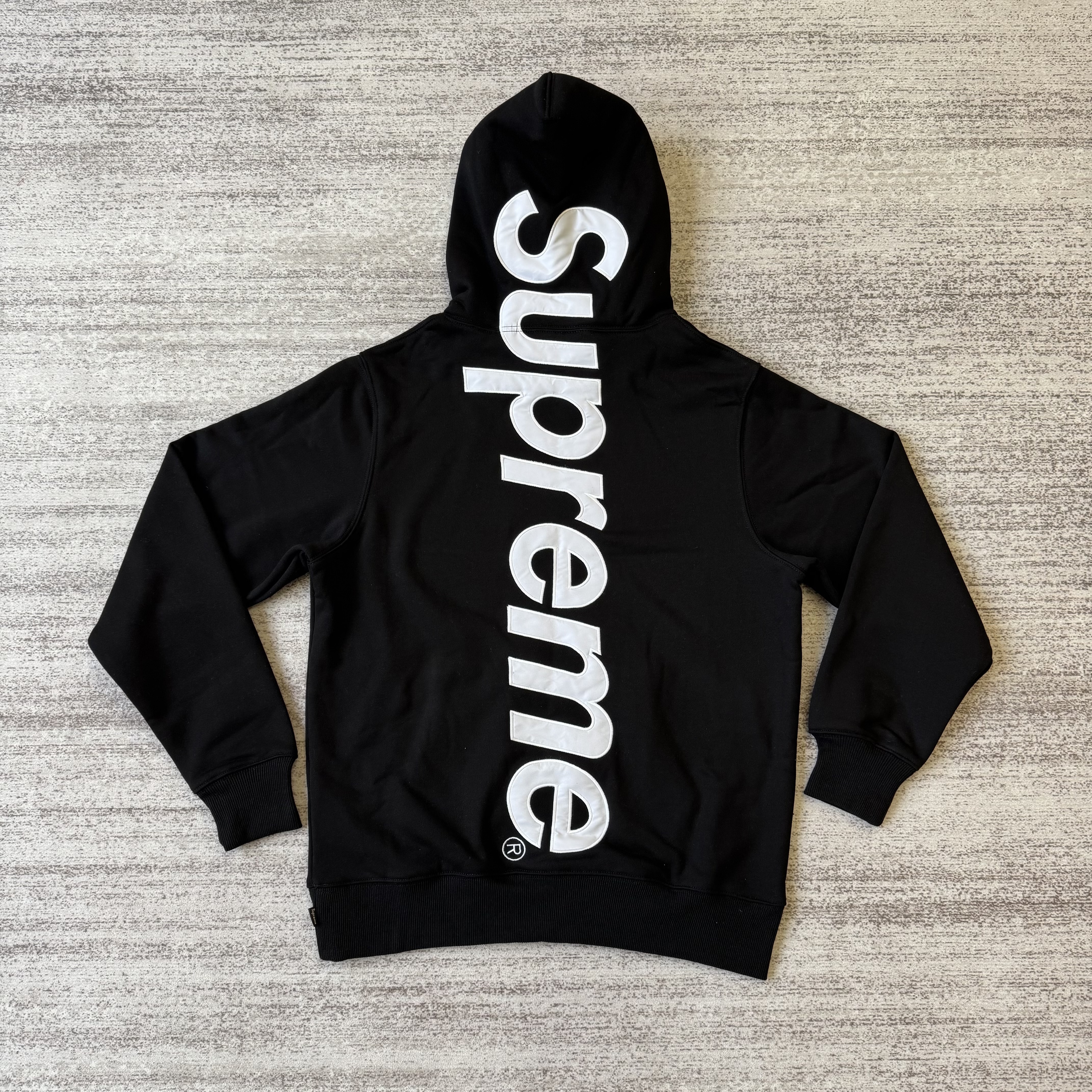 Supreme Satin Applique Hoodie vista 3